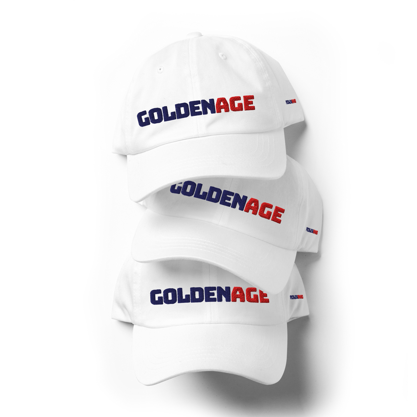 GOLDEN AGE Baseball Hat - Red + Blue