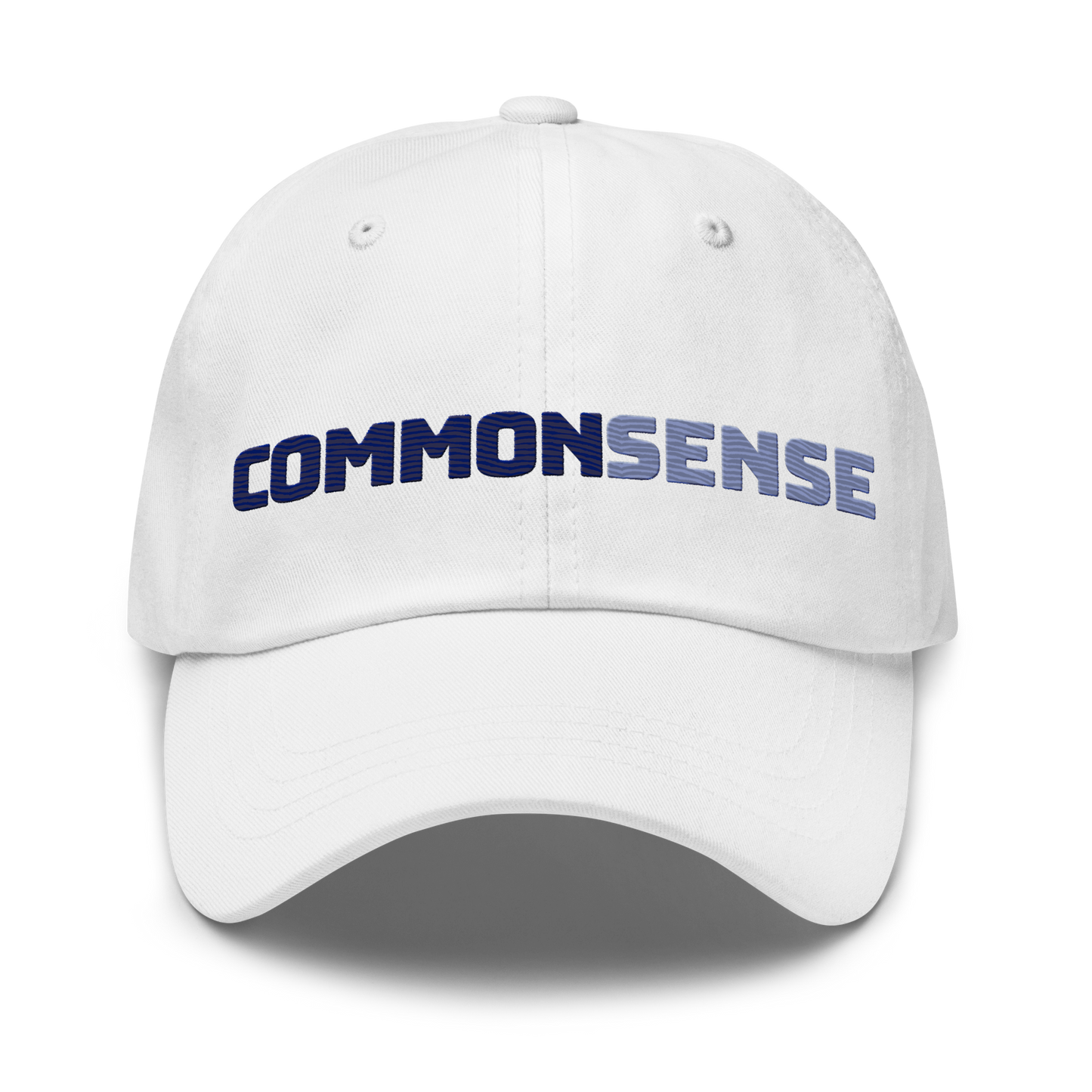 COMMON SENSE Baseball Hat - Twin Blue