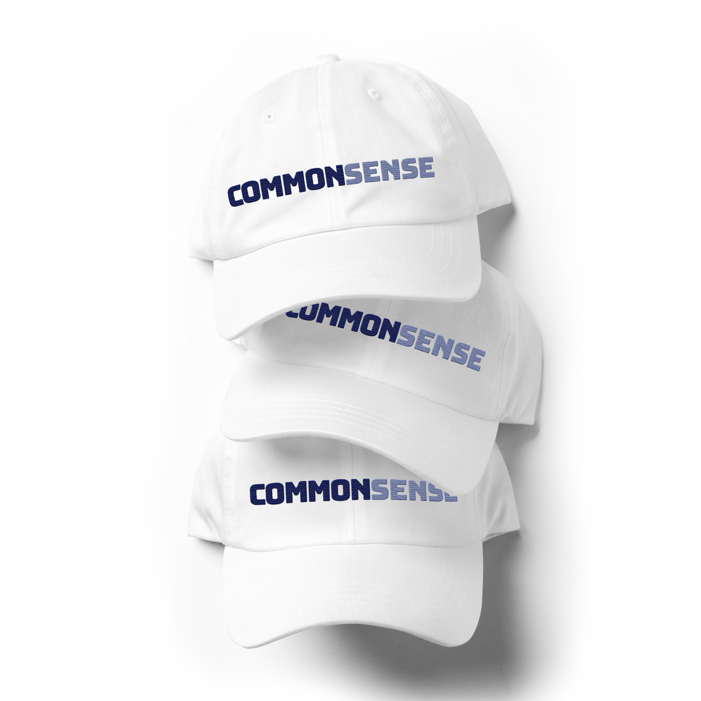 COMMON SENSE Baseball Hat - Twin Blue