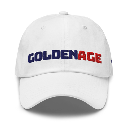 GOLDEN AGE Baseball Hat - Red + Blue