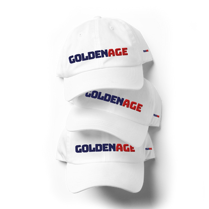 GOLDEN AGE Baseball Hat - Red + Blue