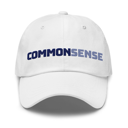 COMMON SENSE Baseball Hat - Twin Blue