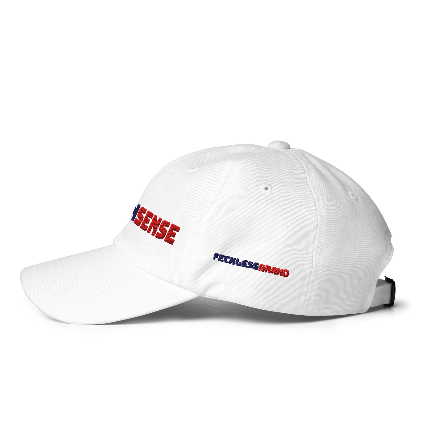 COMMON SENSE Baseball Hat - Red + Blue