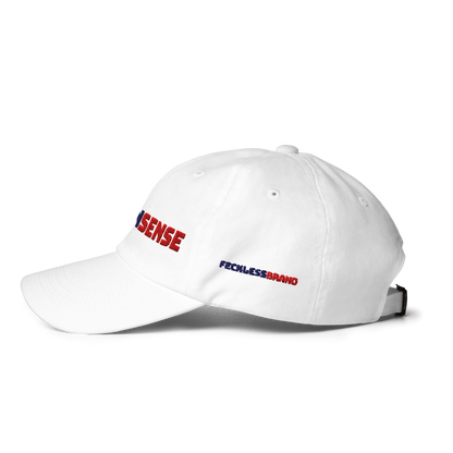 COMMON SENSE Baseball Hat - Red + Blue