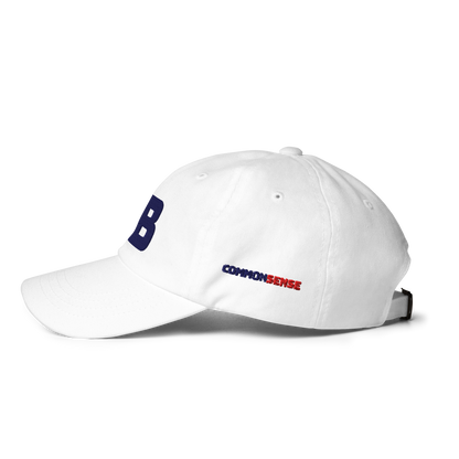 FB COMMON SENSE Baseball Hat - Red + Blue