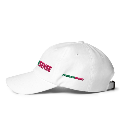COMMON SENSE Baseball Hat - Pink + Green