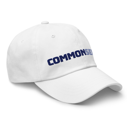 COMMON SENSE Baseball Hat - Twin Blue