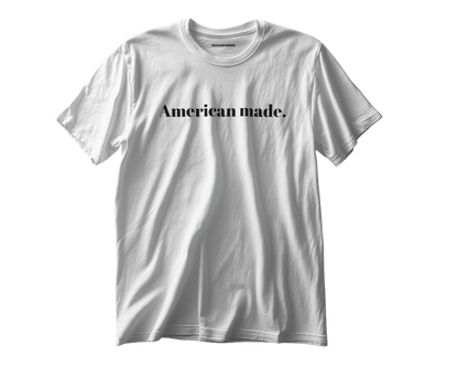 AMERICAN MADE Unisex Classic Tee - 100% cotton